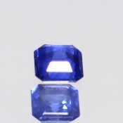 ok. 0,3ct/szt. - SZAFIR NAT.- 3,59x3,57/2,19mm ośmiokąt