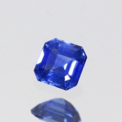 ok. 0,24ct/szt. - SZAFIR NAT.- 3,45x3,39/1,92mm ośmiokąt