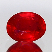 ok. 2,81ct/szt. - RUBIN IMPREGNOWANY NAT.- 8,75x7,02/4,84mm owal