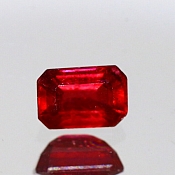 ok. 0,82ct/szt. - RUBIN IMPREGNOWANY NAT.- 5,84x4,05/2,98mm ośmiokąt