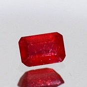 ok. 0,77ct/szt. - RUBIN IMPREGNOWANY NAT.- 5,96x4,04/2,75mm ośmiokąt