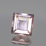 ok. 1,47ct/1szt. - MORGANIT NAT.- 7,27x6,97/4,05mm kwadrat