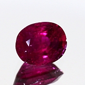 ok. 2,78ct/1szt. -RUBELIT TURMALIN NAT.- 9,81x7,71/5,48mm owal