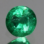 ok. 0,29ct/szt. - SZMARAGD NAT- 4,25x4,29/2,78mm okrągły