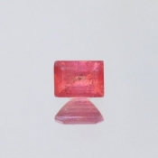 ok. 1,05ct/szt. -RÓŹOWY AFRYKAŃSKI RUBIN NAT.- 6,19x4,56/3,30mm ośmiokąt