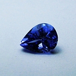 ok. 0,36ct /1szt. - REWELACYJNY - NAJWYŹSZA JAKOŚĆ - TANZANIT NAT.-  5,0x4,0/3,1mm kropla