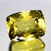 ok. 18,565ct/szt. -LEMON CYTRYN NAT.- 17,07x13,03/10,98mm antyk