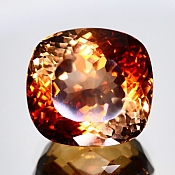 ok. 18,835ct/szt. -IMPERIAL TOPAZ NAT.- 15,03x14,10/10,63mm antyk