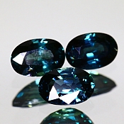 ok. 0,42ct/szt. -DOSTOJNY SZAFIR NAT.- 6x4mm owal