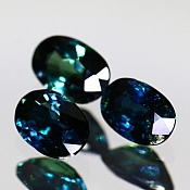 ok. 0,42ct/szt. -DOSTOJNY SZAFIR NAT.- 6x4mm owal