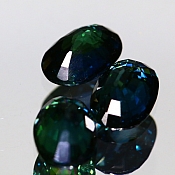 ok. 0,42ct/szt. -DOSTOJNY SZAFIR NAT.- 6x4mm owal