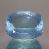 ok. 19,835ct/szt. -IMPONUJĄCY AKWAMARYN NAT.- 19,82x15,29/9,74mm antyk