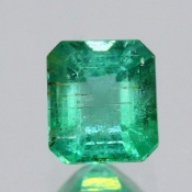 ok. 0,63ct/szt. -PORYWAJĄCY SZMARAGD NAT.- 4,96x4,383,64mm ośmiokąt