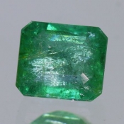 ok. 0,865ct/szt. -UJMUJĄCY SZMARAGD NAT.- 5,49x4,81/3,67mm ośmiokąt