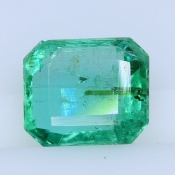 ok. 0,59ct/szt. -KRYSTALICZNY SZMARAGD NAT.- 5,36x4,63/2,83mm ośmiokąt