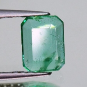 ok. 0,54ct/szt. -KRYSTALICZNY SZMARAGD NAT.- 6,21x4,81/1,91mm ośmiokąt