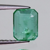 ok. 0,54ct/szt. -KRYSTALICZNY SZMARAGD NAT.- 6,21x4,81/1,91mm ośmiokąt