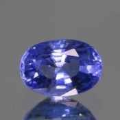 ok. 1,38ct/szt. - OLŚNIEWAJĄCY CEJLOŃSKI SZAFIR NAT.- 7,51x5,26/3,88mm owal