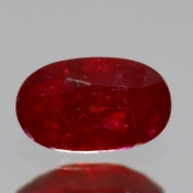 ok. 0,525ct/szt. -NIEPOPRAWIANY RUBIN NAT.- 6,11x3,76/2,34mm owal