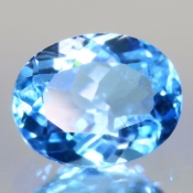 ok. 2,355ct/szt. - TOPAZ NAT.- 9,01x7,07/4,65mm owal