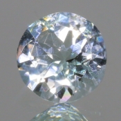 ok. 0,7ct/szt. -PRZEWSPANIAŁY AKWAMARYN NAT.- średnica D6mm okrągły