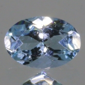 ok. 0,39ct/szt. - AKWAMARYN NAT.- 6,01x4,10/2,96mm owal