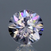 ok. 1ct/szt. -BRYLANTOWY CYRKON NAT.- 5,72x5,62/3,52mm okrągły