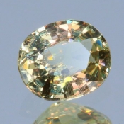 ok. 0,73ct/szt. -PASTELOWY SZAFIR NAT.- 5,95x4,93/2,93mm owal