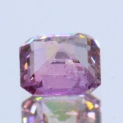 ok. 0,405ct/szt. -PASTELOWY CEJLOŃSKI SZAFIR NAT.- 4,24x4,21/2,15mm ośmiokąt