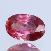 ok. 0,605ct/szt. -PADPARADŻA  SZAFIR NAT.- 6,01x3,96/2,72mm owal	