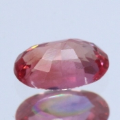 ok. 0,605ct/szt. -PADPARADŻA  SZAFIR NAT.- 6,01x3,96/2,72mm owal	