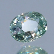 ok. 0,6ct/szt. -LODOWY SZAFIR NAT.- 5,53x4,11/2,85 owal