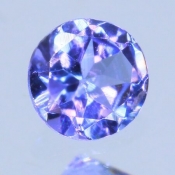 ok. 0,195ct/szt. - TANZANIT NAT.- d3,85/2,07mm okrągły