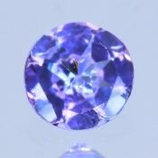 ok. 0,195ct/szt. - TANZANIT NAT.- d3,85/2,07mm okrągły