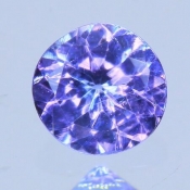 ok. 0,225ct/szt. - TANZANIT NAT.- d3,81/2,30mm okrągły