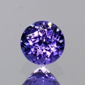 ok. 0,63ct/szt. -ZACHWYCAJĄCY TANZANIT NAT.- okrągły d5,19x5,20/3,53mm