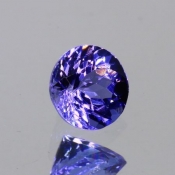 ok. 0,535ct/szt. -ZACHWYCAJĄCY TANZANIT NAT.- okrągły d4,90x4,92/3,48mm