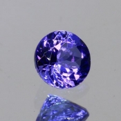 ok. 0,505ct/szt. -ZACHWYCAJĄCY TANZANIT NAT.- okrągły d4,81x4,82/3,21mm