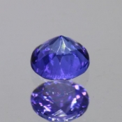 ok. 0,505ct/szt. -ZACHWYCAJĄCY TANZANIT NAT.- okrągły d4,81x4,82/3,21mm