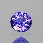 ok. 0,225ct/szt. -ZACHWYCAJĄCY TANZANIT NAT.- okrągły d3,99x4,00/2,17mm