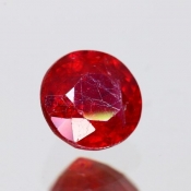 ok. 1,285ct/szt. - RUBIN IMPREGNOWANY NAT.- d5,93x5,96/3,88mm okrągły