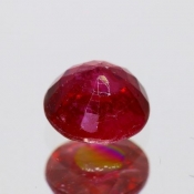 ok. 1,285ct/szt. - RUBIN IMPREGNOWANY NAT.- d5,93x5,96/3,88mm okrągły