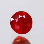 ok. 1,19ct/szt. - RUBIN IMPREGNOWANY NAT.- d5,72x5,70/4,15mm okrągły