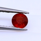 ok. 0,52ct/szt. - RUBIN IMPREGNOWANY NAT.- d4,45x4,45/3,03mm okrągły