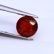 ok. 0,52ct/szt. - RUBIN IMPREGNOWANY NAT.- d4,42x4,50/2,67mm okrągły