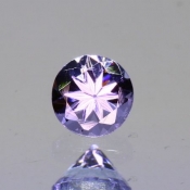 ok. 0,31ct/szt. -ZARĘCZYNOWY TANZANIT NAT.- okrągły d4,05/h3,20mm