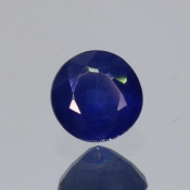 ok. 0,47ct/szt. - SZAFIR NAT.- d4,43x4,39/2,67mm okrągły