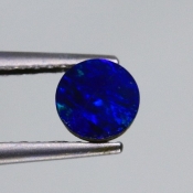 ok. 0,4ct/szt. -NIEBIESKI CENNY OPAL NAT.- d5,10x5,09/1,85mm okrągły