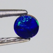 ok. 0,16ct/szt. -FEERIA BARW! AUSTRALIJSKI  OPAL NAT.- d3,50x3,51/1,50mm okrągły