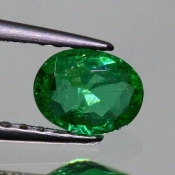 ok. 0,295ct/szt. -KRYSTALICZNY  SZMARAGD NAT.- 5,04x3,86/2,12mm owal